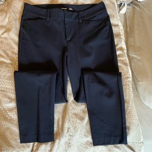 Navy blue old navy pixie pants 6